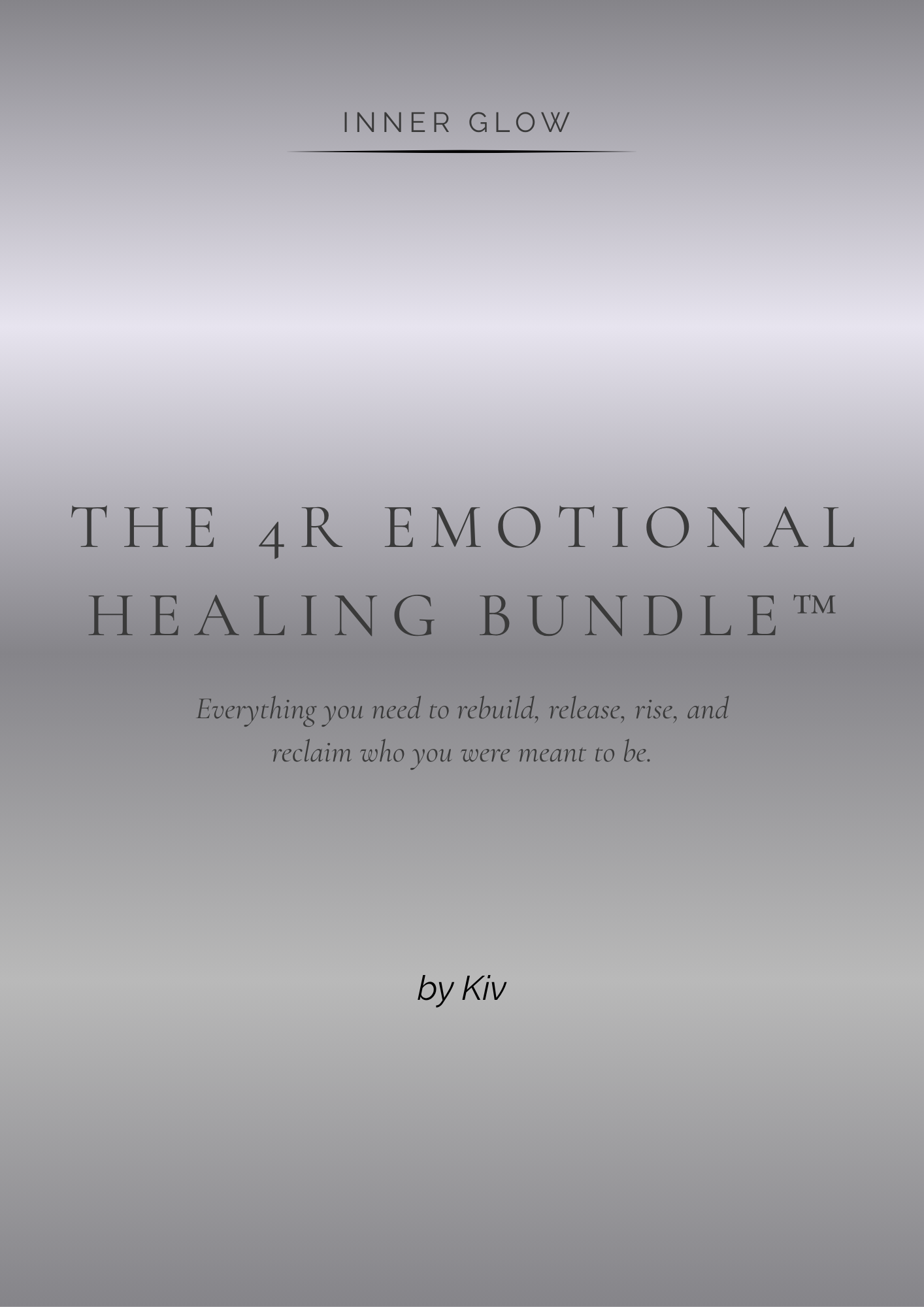 The 4R's Emotional Healing Bundle